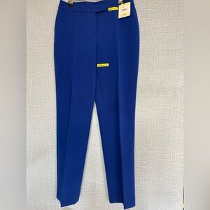 Anne Klein Magritte Blue Pants Sz 4
